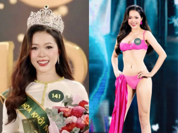 Nữ võ sĩ đăng quang Người đẹp Tây Đô 2023: Mặt xinh như hoa, body tiệm cận chỉ số "vàng"
