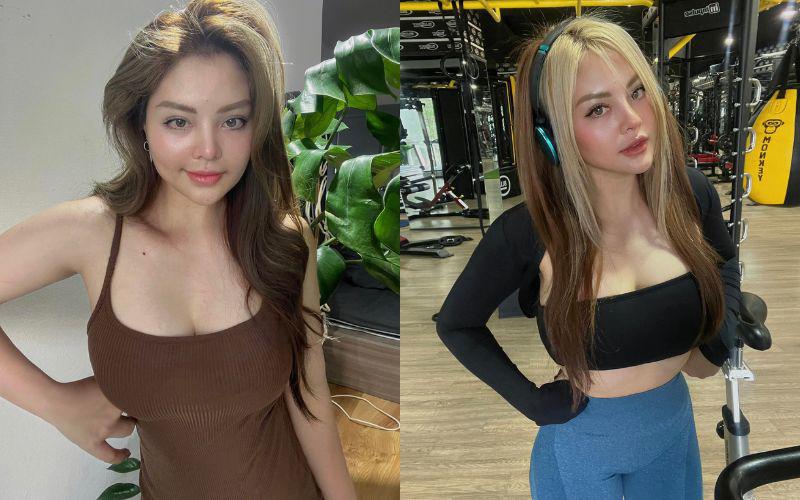 Nguyễ Trà My là một trong những "hot girl phòng gym" sở hữu ngoại hình bắt mắt, nhận được sự theo dõi đông đảo của hơn 200K người trên mạng xã hội.
