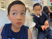 Thời trang - Không nhận ra con trai lớn Phạm Hương, 5 tuổi style như mẫu nhí, mẹ hé lộ 1 cực phẩm di truyền