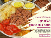 Clip Eva - Mùa đông lạnh mà được ăn 4 loại xôi nóng này thì quá hợp thời tiết