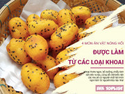 Clip Eva - Khám phá 4 món ăn vặt nóng hổi từ các loại khoai, đánh bại mùa đông Hà Nội