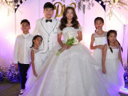 Giải trí - Đám cưới Quách Thành Danh và vợ sau 12 năm chung sống: 5 con chứng kiến khoảnh khắc thiêng liêng của bố mẹ