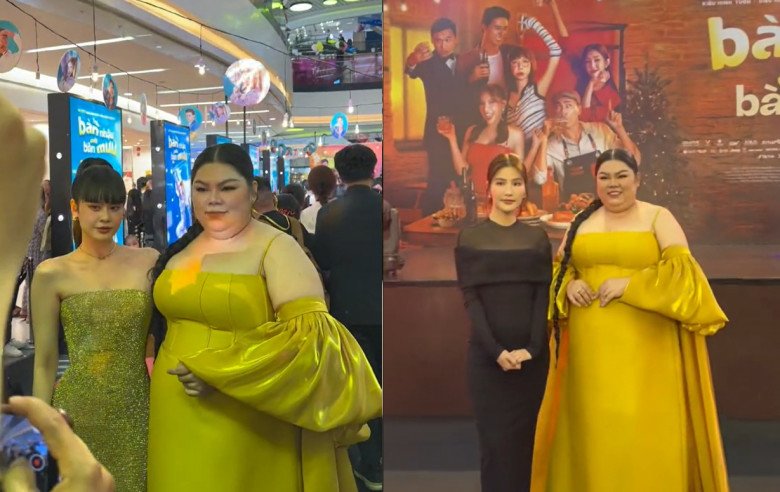 Hình ảnh tự tin của Tuyền Mập nhận được nhiều sự chú ý.