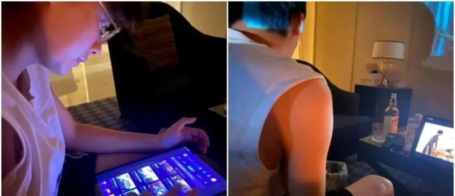 Ảnh nóng của Lý Dịch Phong được đăng tải trên mạng xã hội cũng gây sốc.