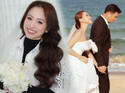 Thời trang - Vân Hugo là cô dâu "độc nhất vô nhị", ra sân golf chụp hình cưới với bộ váy không ai đụng hàng