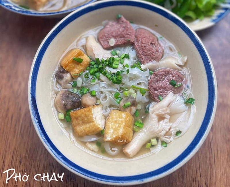 Phở chay.
