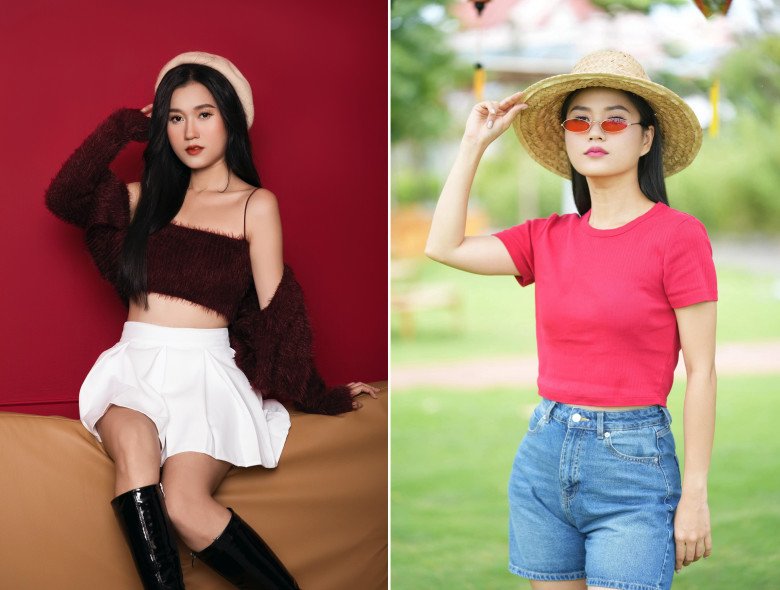 Hay thử sức với trang phục trẻ trung như thời con gái và flex nhẹ chiếc eo nhỏ hoàn hảo của mình.