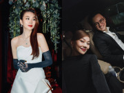 Giải trí - Thanh Hằng thân thiết với bố mẹ chồng, lộ khoảnh khắc mẹ nhạc trưởng Trần Nhật Minh hôn má con dâu