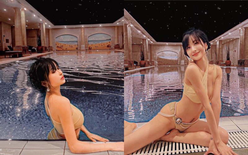 Mina Phạm mới đây vừa đăng tải hình ảnh diện bikini khoe đường cong ngọc ngà lên instagram liền nhận được nhiều sự quan tâm từ công chúng.
