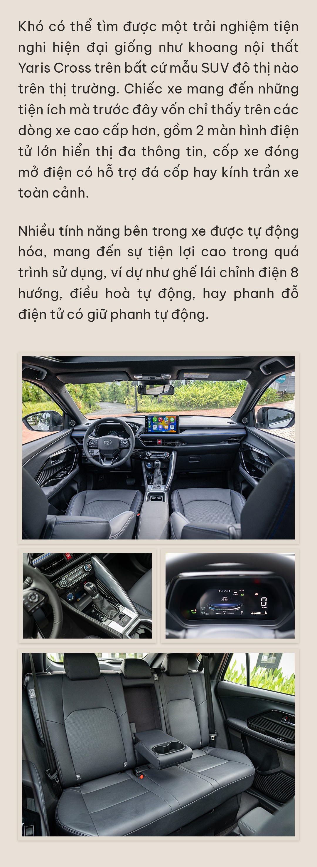 Toyota Yaris Cross - Chiếc xe mang đến làn gió mới cho cuộc sống đô thị hiện đại - 10