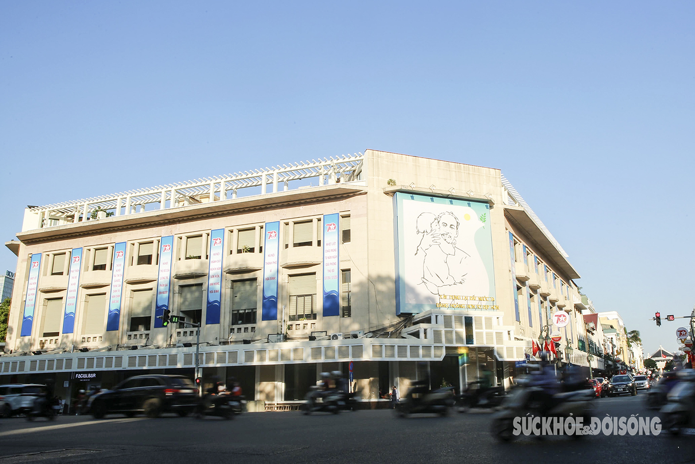 Khu vực Hồ Hoàn Kiếm, trục đường Hàng Bài - Đinh Tiên Hoàng, nơi cánh quân phía Nam của Đại đoàn 308 đi qua trong buổi sáng 10/10/1954 vào tiếp quản Thủ đô.