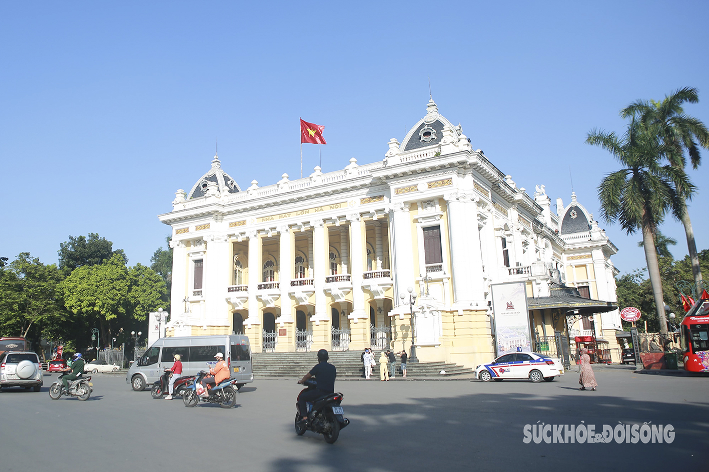 Nhà hát Lớn Hà Nội được khởi công từ năm 1901, hoàn thành vào năm 1911. Sau hơn 100 năm, nơi đây đã trở thành một trong những biểu tượng lịch sử của Thủ đô.