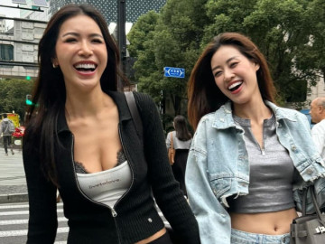 Sao Việt đồng loạt du lịch Thượng Hải - Tô Châu mùa thu