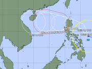 Áp thấp ngoài khơi Philippines dự báo mạnh lên thành bão và đi vào Biển Đông