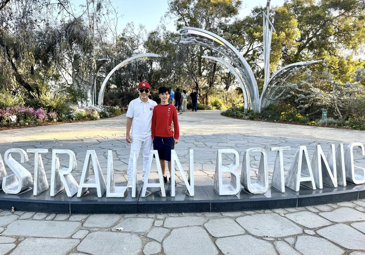 Dương ngọc thái lần đầu khoe con trai riêng ở australia - 2