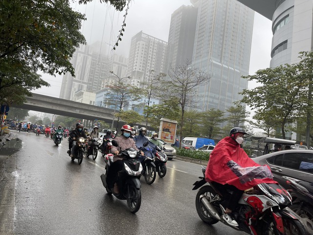 Theo dự báo thời tiết, sắp tới miền Bắc đón không khí lạnh, trời có mưa dông.