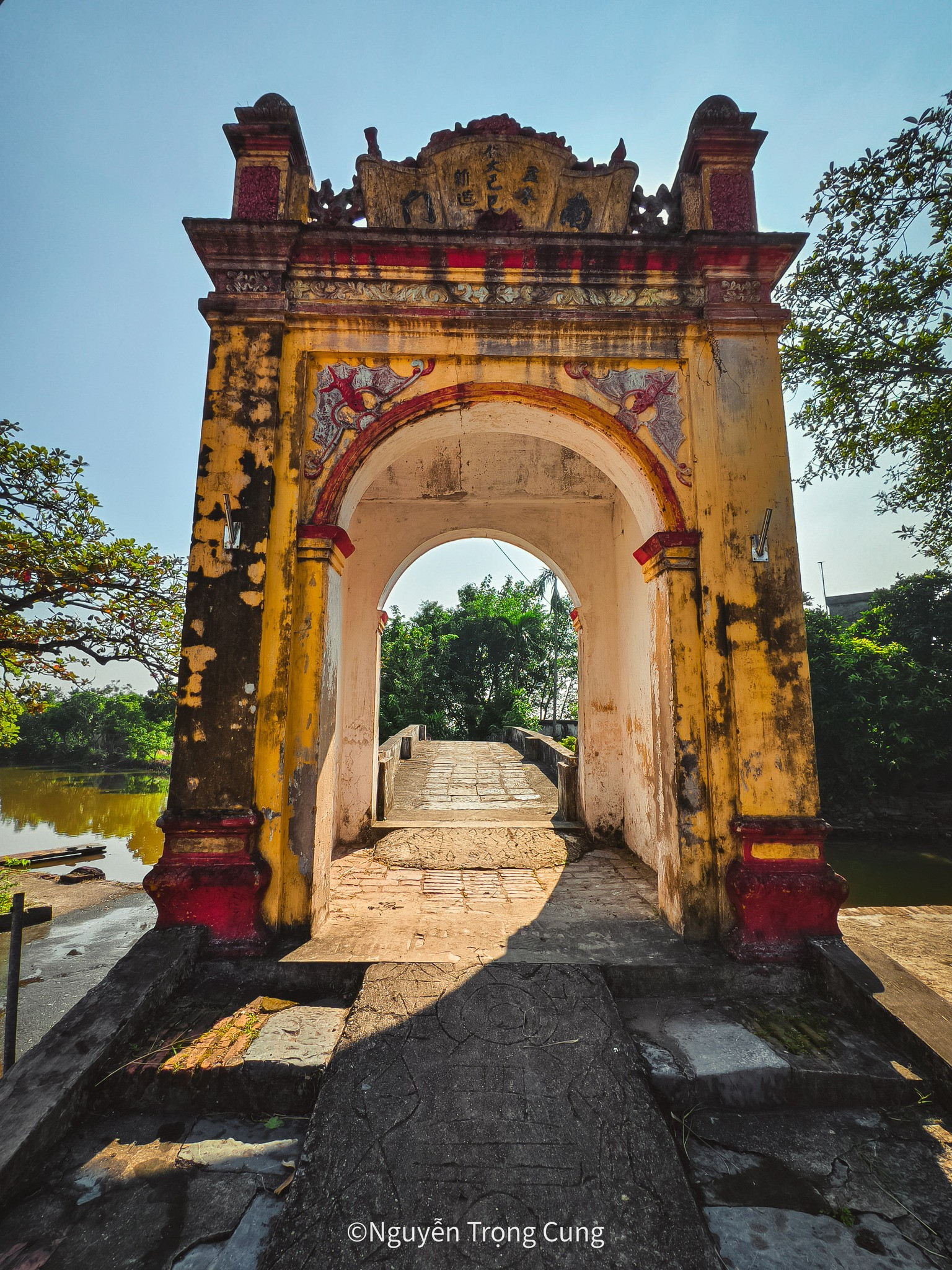 Close-up of a house gate