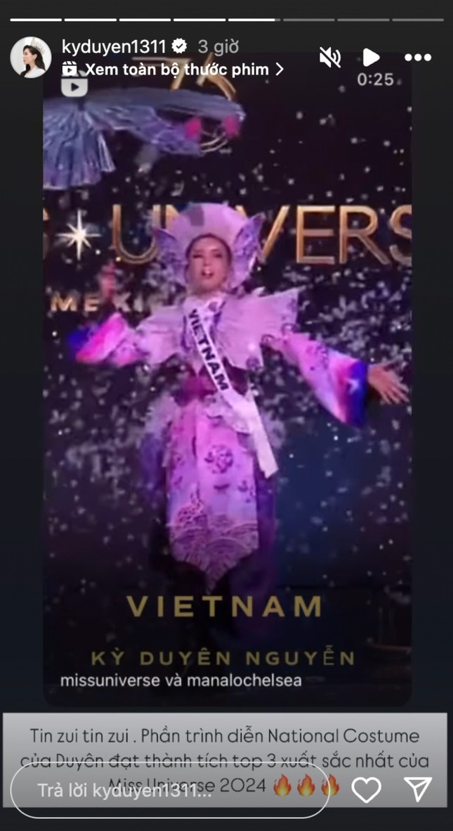 Hoa hậu Kỳ Duyên nhận thêm tin vui bất ngờ dù Miss Universe 2024 đã kết thúc - 2