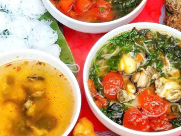 Mùa đông đi ăn bún ốc nổi tiếng ở phố Nguyễn Siêu