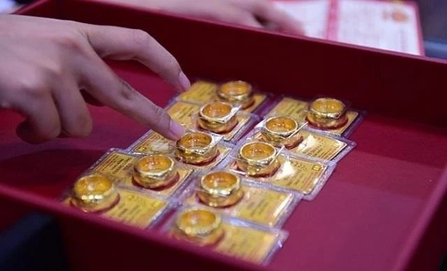 Giá vàng nhẫn đứng im quanh mốc 84 triệu đồng/lượng (ảnh: Như Ý).