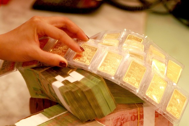 Giá vàng miếng giảm liên tiếp 2 tuần qua (ảnh: Như Ý).