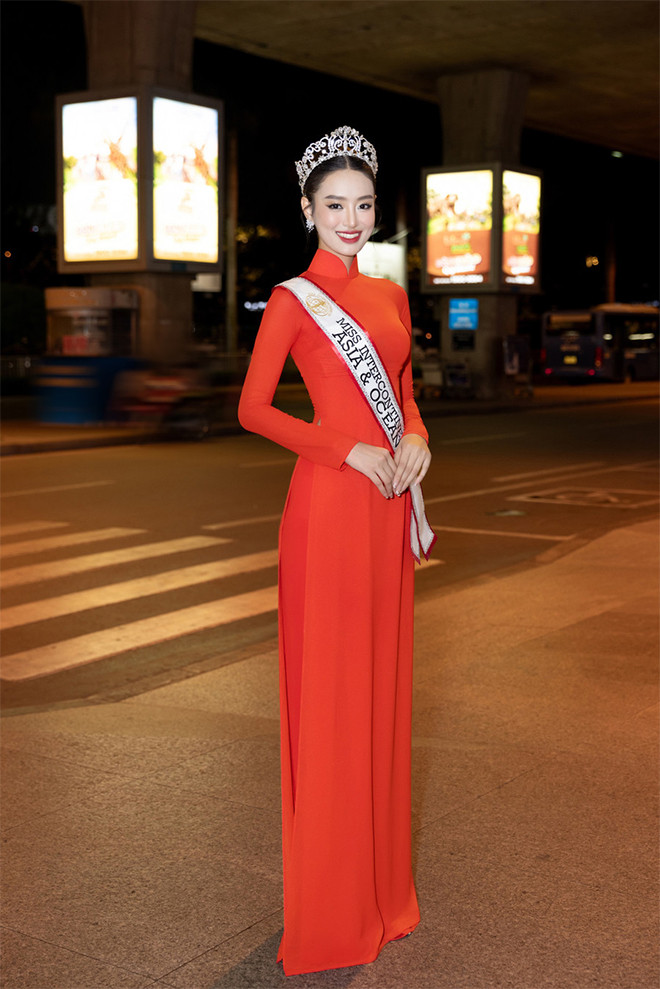 Á hậu Bùi Khánh Linh đạt thành tích Á hậu 3 Miss Intercontinental 2024.