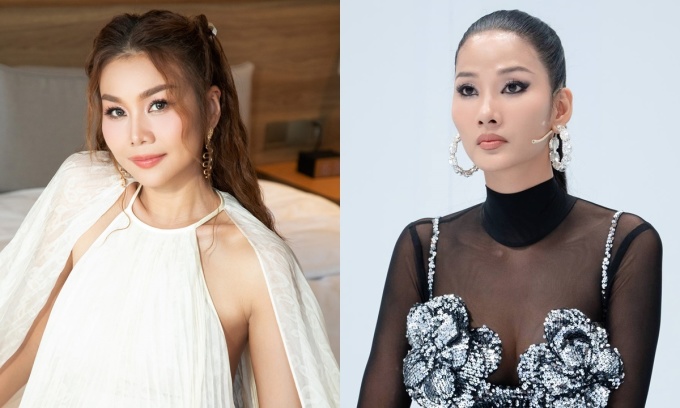 Hoàng Thùy phủ nhận gọi tên Thanh Hằng giữa ồn ào tố bị chèn ép rời ghế nóng Miss Universe Vietnam 2024.