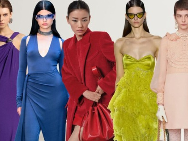 2025 - năm của những sắc màu rực rỡ: Vàng, đỏ, xanh dương, xanh lá và tím