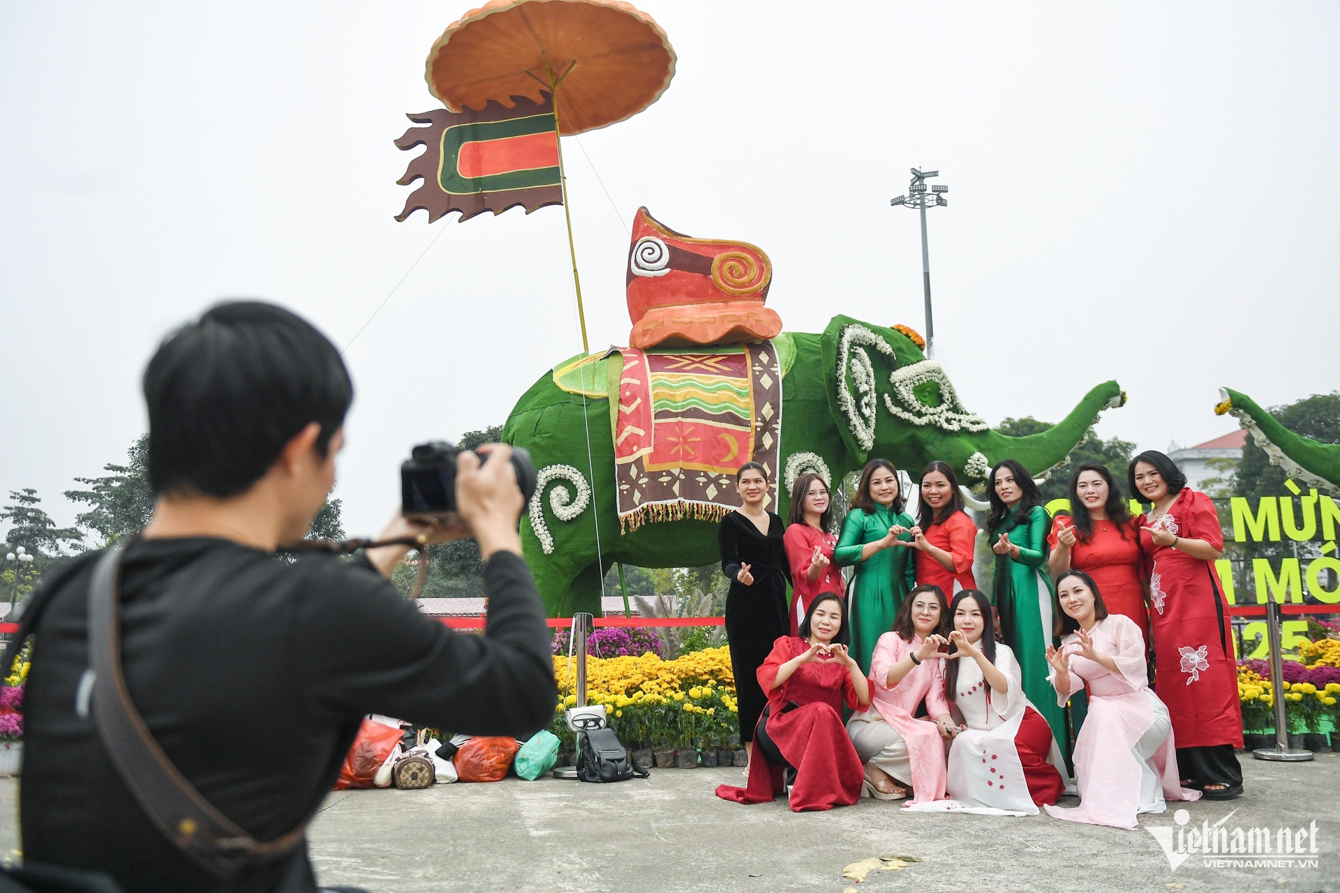 Festival hoa Mê Linh diễn ra từ ngày 26 đến 29/12, mở cửa miễn phí cho khách tới tham quan.
