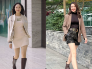 Thời trang - “Nữ thần màn ảnh” Hồng Diễm diện váy ngắn "đốn tim" fan