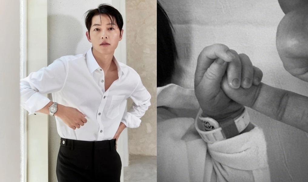 Nam diễn viên chia sẻ hình ảnh đầu tiên về cô con gái nhỏ.