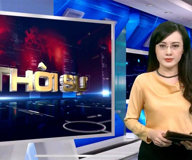 Hoài Anh là BTV quen thuộc trên sóng truyền hình từ bản tin Thời Sự 19H. Nữ BTV giọng miền Nam thu hút bởi cả giọng nói truyền cảm lẫn nhan sắc nổi bật.