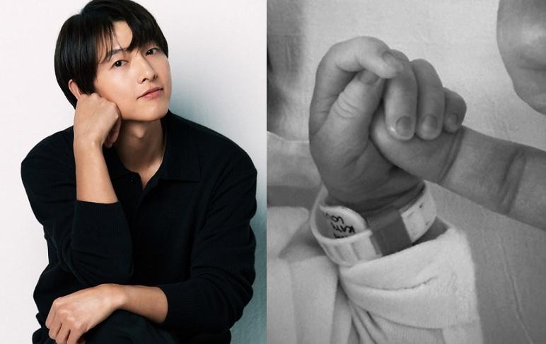 Song Joong Ki hạnh phúc với sự chào đời của con gái nhỏ.