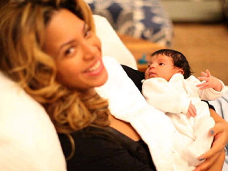 Blue Ivy Carter al nacer.