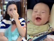 Giải trí - Sao Việt 24h: Phương Oanh than "khổ" sau khi sinh con, cứ nhìn cặp song sinh với Shark Bình là rơi nước mắt