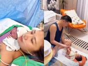 Giải trí - Sao Việt 24h: Quang Minh khoe mặt con trai, khoảnh khắc bạn gái nóng bỏng kém 37 tuổi "da kề da" quý tử gây chú ý