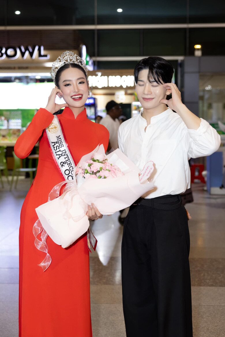 Á hậu 3 Miss Intercontinental 2024 khẳng định chưa từng yêu Minuk.