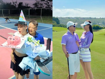 Sao Việt 24h: Shark Bình nói chơi pickleball rẻ hơn golf chục lần, lên tiếng về trang phục hở hang của các chị em