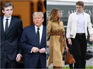 Cậu út Barron Trump: 18 tuổi đã là chỗ dựa cho tổng thống Donald Trump, ngoại hình điển trai cao hơn 2m