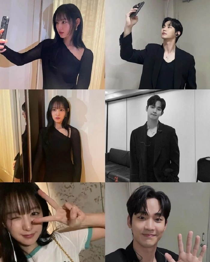 Những bức ảnh “đôi” giữa Kim Soo Hyun và Kim Ji Won.