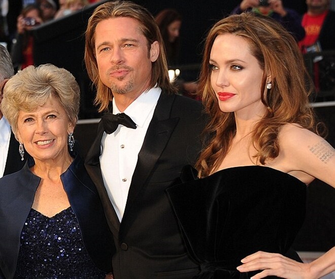 Mẹ con Brad Pitt và Angelina Jolie.