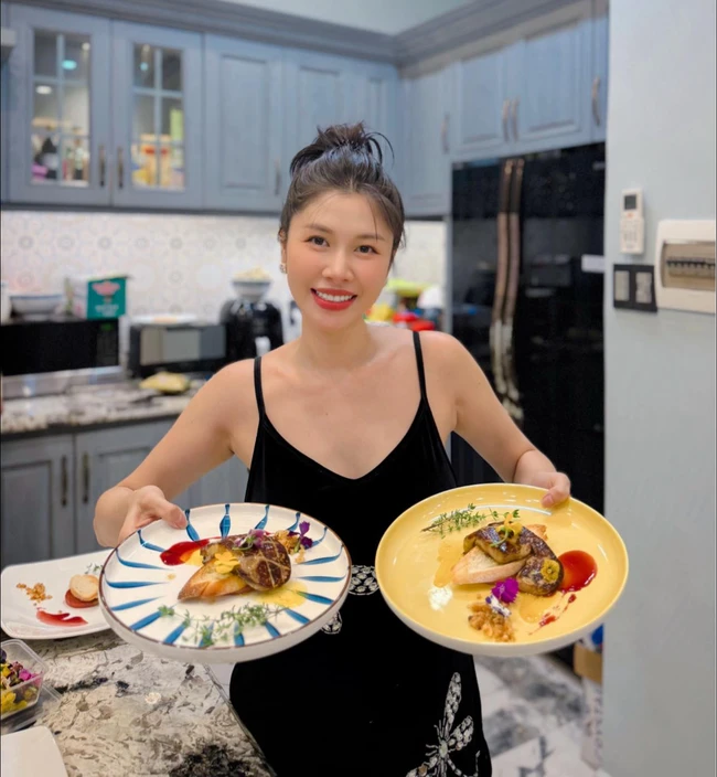 Bữa ăn của Thuỷ Anh luôn ưu tiên dinh dưỡng cho thai kỳ.