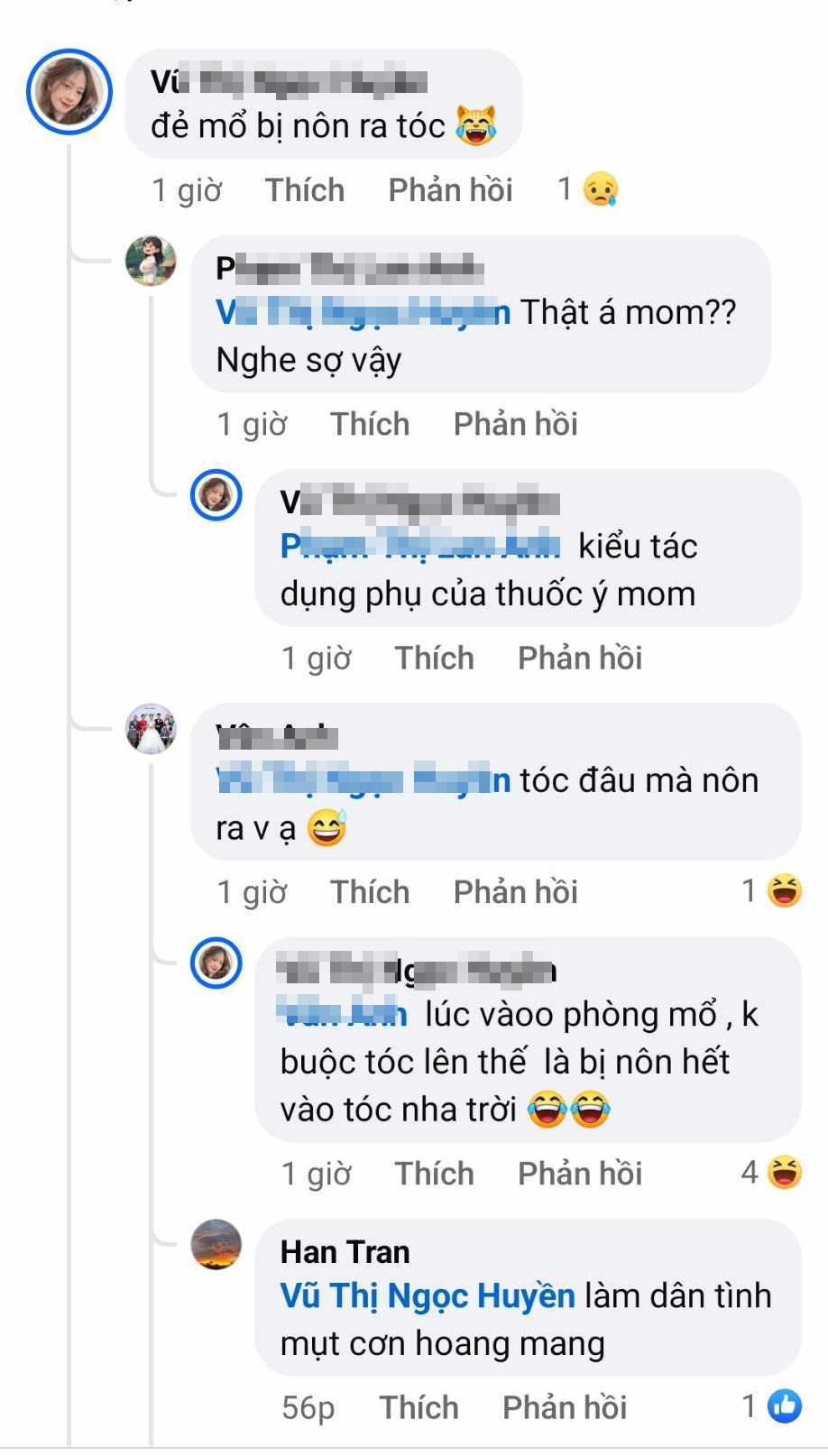 Ngỡ ngàng câu chuyện “đi đẻ nôn ra tóc”.