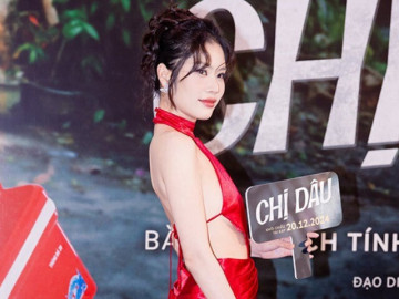 Diện váy cut out táo bạo mà không lộ chút nội y nào, chị gái Nam Em lên thảm đỏ vẫn bị âm điểm vì một chi tiết kém duyên