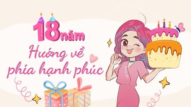 18 năm - Hướng về phía hạnh phúc