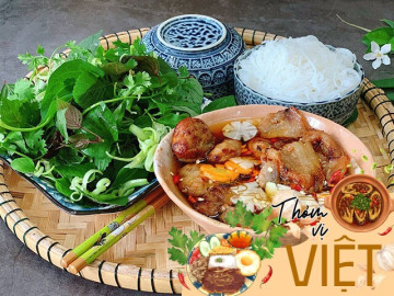Bún chả - Vị thơm Hà thành trên bếp than hoa