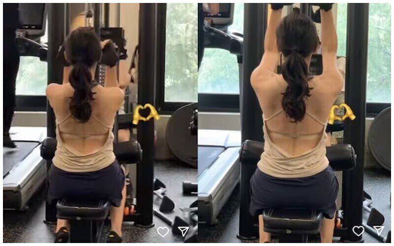 Sau khi sinh, Son Ye Jin nhanh chóng tập gym trở lại để giảm cân và tăng cơ săn chắc. Chỉ 5 tháng sau sinh, bà mẹ này đã lấy lại vóc dáng săn chắc, thon gọn như xưa.
