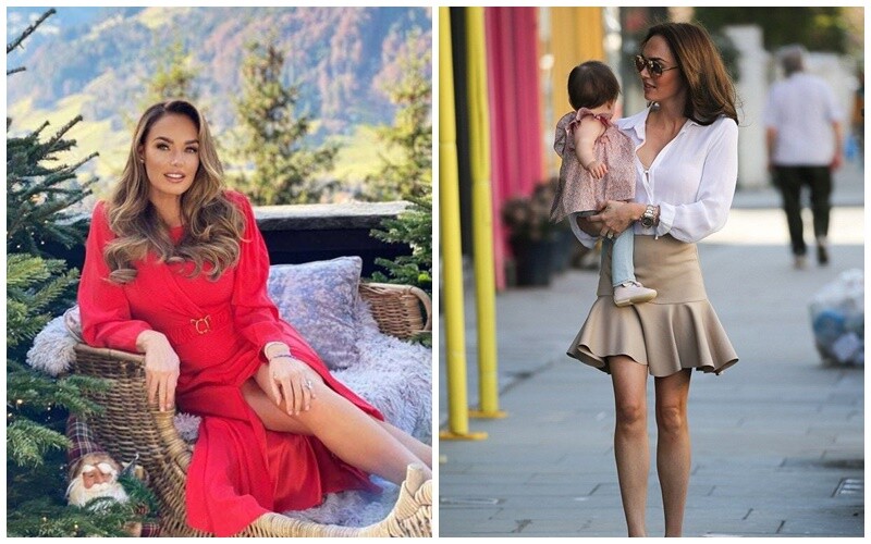 Nhờ ăn uống và tập luyện khoa học sau sinh, Tamara Ecclestone ngày càng xinh đẹp hơn.
