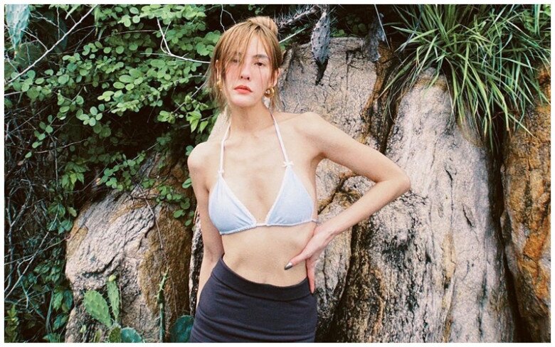 Người phụ nữ sở hữu vẻ đẹp cuốn hút sau sinh.