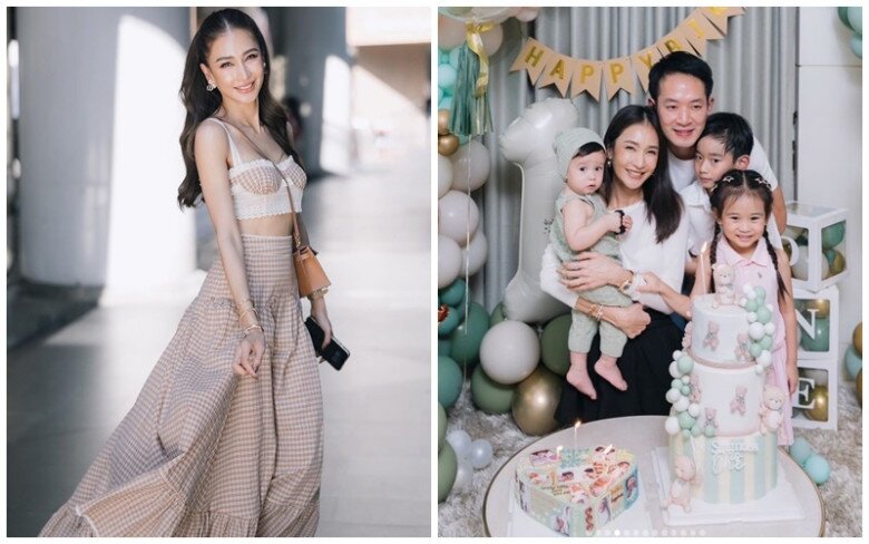 Nữ diễn viên Thái Lan là bà mẹ có 3 con.
